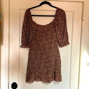 Faithful the Brand mini dress. Floral print size M